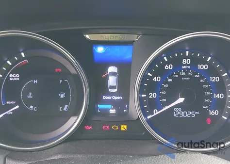 2012 Hyundai Sonata Hybrid z USA, uszkodzony, nr VIN KMHEC4A42CA058966